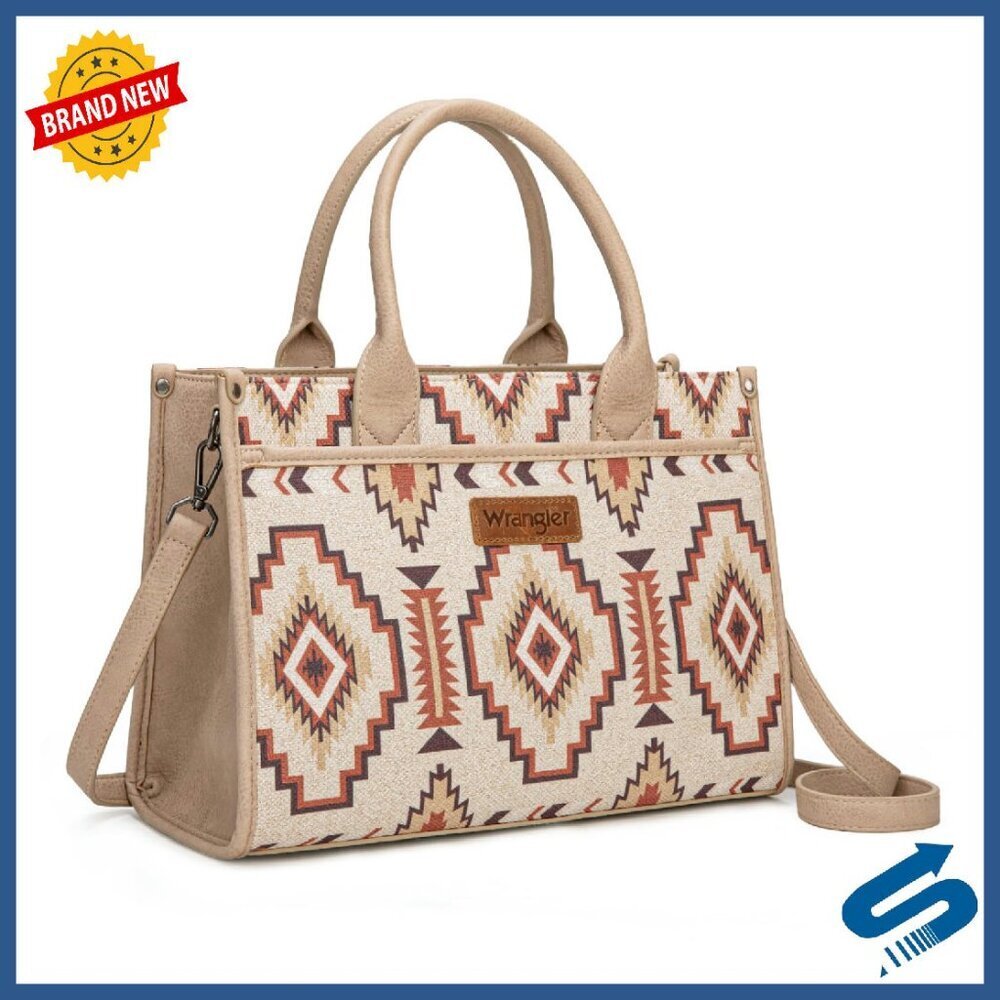 Large Tote Bag with Compartments for 14 Inch Laptop Work Shoulder Bag